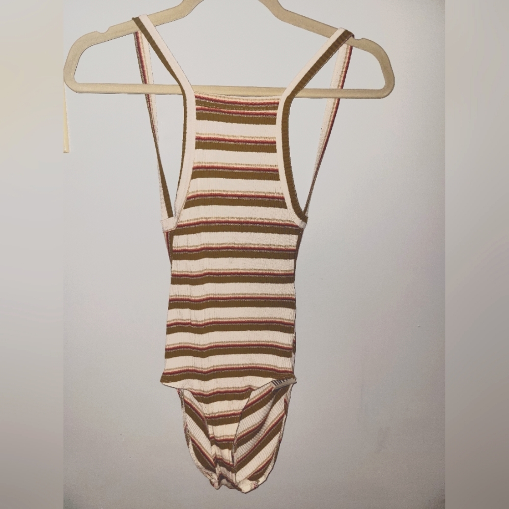 Free people striped body suit